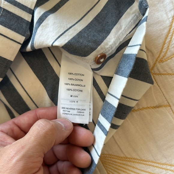 J. Crew - men’s medium short sleeve summer surf beach shirt - Picture 5 of 9